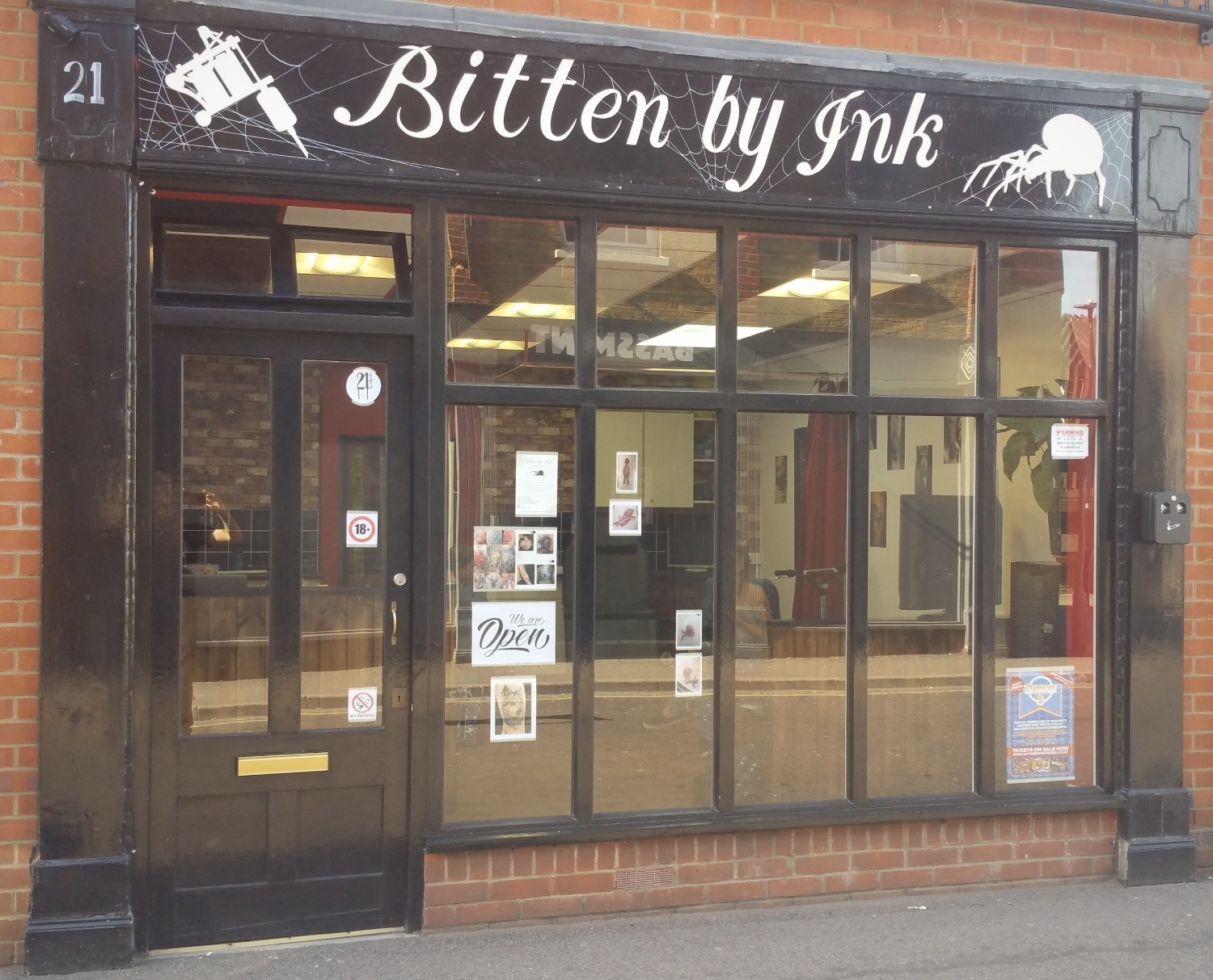 Bitten by Ink Tattoo Shop Chelmsford